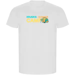 Kruskis Summer Camp Eco T-shirt Met Korte Mouwen Wit