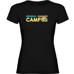 Kruskis Summer Camp T-shirt Met Korte Mouwen Zwart