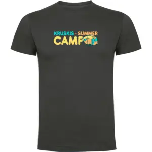 Kruskis Summer Camp T-shirt Met Korte Mouwen Grijs