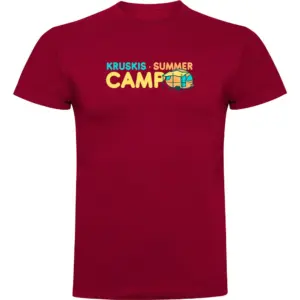 Kruskis Summer Camp T-shirt Met Korte Mouwen Rood