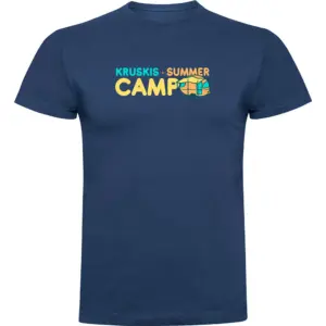 Kruskis Summer Camp T-shirt Met Korte Mouwen Blauw