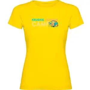 Kruskis Summer Camp T-shirt Met Korte Mouwen Geel