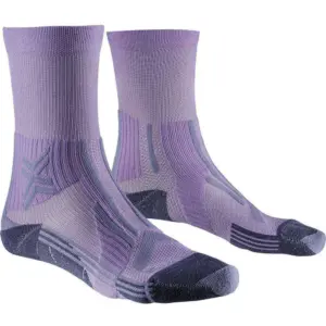 X-socks Trail Run Perform Crew Sokken Blauw