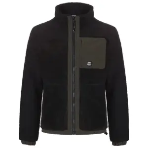 Rehall Ritchall-r Fleece Met Volledige Rits Zwart