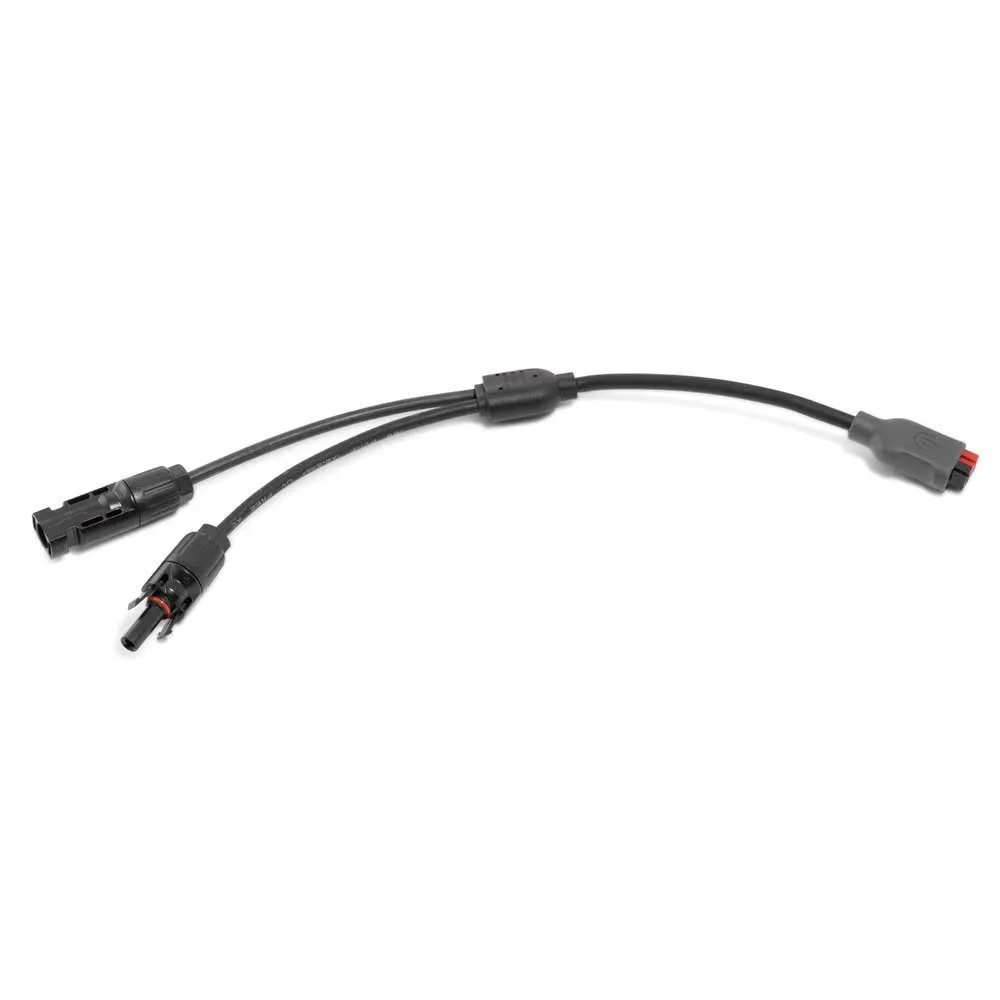 Biolite Zonne-mc4-naar-hpp-adapterkabel Zwart