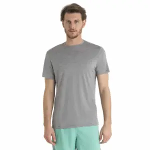 Icebreaker Merino 125 Cool-lite Sphere Iii T-shirt Met Korte Mouwen Metro Heather