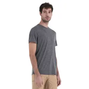 Icebreaker Merino 150 Tech Lite Iii T-shirt Met Korte Mouwen Gritstone Heather-013