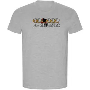 Kruskis Be Different Snow Eco T-shirt Met Korte Mouwen Grijs