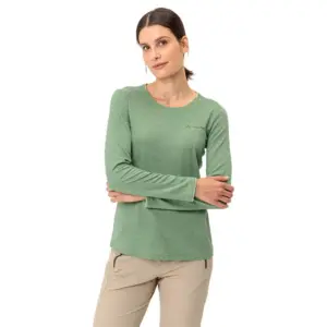 Vaude Essential T-shirt Met Lange Mouwen Groen