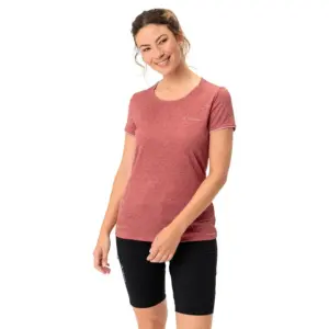 Vaude Essential T-shirt Met Korte Mouwen Brick