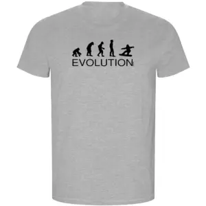Kruskis Evolution Snowboard Eco T-shirt Met Korte Mouwen Grijs