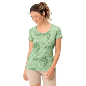 Vaude Skomer All Over Print T-shirt Met Korte Mouwen Groen