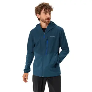 Vaude Tekoa Fleece Met Kap Baltic Sea