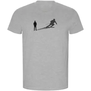 Kruskis Shadow Ski Eco T-shirt Met Korte Mouwen Grijs