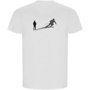 Kruskis Shadow Ski Eco T-shirt Met Korte Mouwen Wit