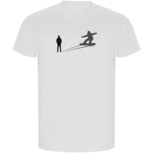 Kruskis Shadow Snow Eco T-shirt Met Korte Mouwen Wit