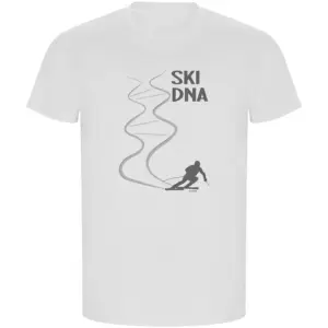 Kruskis Ski Dna Eco T-shirt Met Korte Mouwen Wit