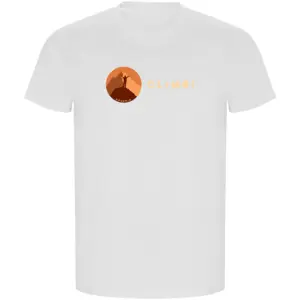 Kruskis Climb! Eco T-shirt Met Korte Mouwen Wit