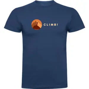 Kruskis Climb! T-shirt Met Korte Mouwen Blauw