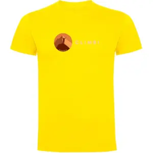 Kruskis Climb! T-shirt Met Korte Mouwen Geel