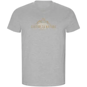 Kruskis Closer To Nature Eco T-shirt Met Korte Mouwen Grijs