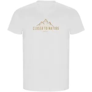 Kruskis Closer To Nature Eco T-shirt Met Korte Mouwen Wit