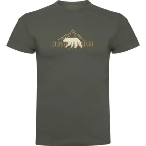Kruskis Closer To Nature T-shirt Met Korte Mouwen Groen