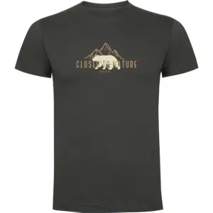 Kruskis Closer To Nature T-shirt Met Korte Mouwen Grijs