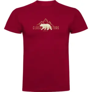 Kruskis Closer To Nature T-shirt Met Korte Mouwen Rood