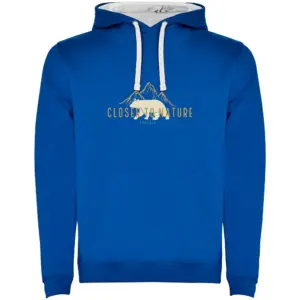 Kruskis Closer To Nature Two-colour Hoodie Blauw