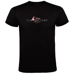 Kruskis Come And Camp T-shirt Met Korte Mouwen Zwart