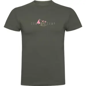 Kruskis Come And Camp T-shirt Met Korte Mouwen Groen