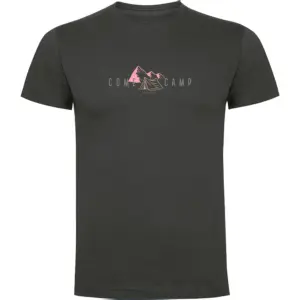 Kruskis Come And Camp T-shirt Met Korte Mouwen Grijs