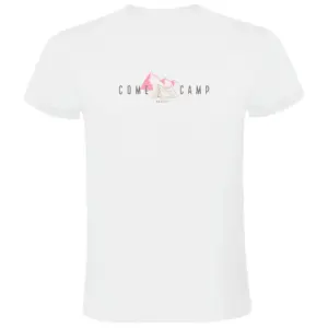 Kruskis Come And Camp T-shirt Met Korte Mouwen Wit