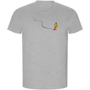 Kruskis Snowboard Track Eco T-shirt Met Korte Mouwen Grijs