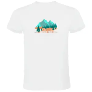 Kruskis Dont Waste Your Time T-shirt Met Korte Mouwen Wit