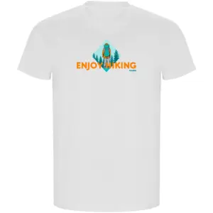 Kruskis Enjoy Hiking Eco T-shirt Met Korte Mouwen Wit