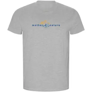 Kruskis Mother Nature Eco T-shirt Met Korte Mouwen Grijs