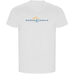 Kruskis Mother Nature Eco T-shirt Met Korte Mouwen Wit