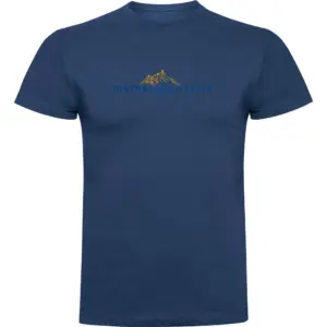 Kruskis Mother Nature T-shirt Met Korte Mouwen Blauw