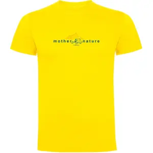 Kruskis Mother Nature T-shirt Met Korte Mouwen Geel