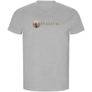 Kruskis Peaceful Eco T-shirt Met Korte Mouwen Grijs