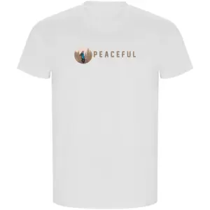 Kruskis Peaceful Eco T-shirt Met Korte Mouwen Wit