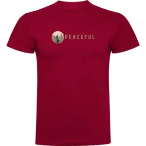 Kruskis Peaceful T-shirt Met Korte Mouwen Rood