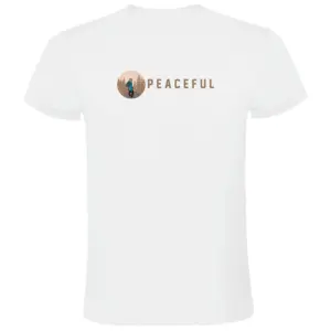 Kruskis Peaceful T-shirt Met Korte Mouwen Wit