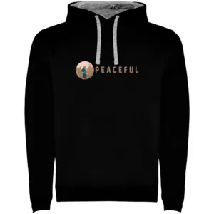 Kruskis Peaceful Two-colour Hoodie Zwart