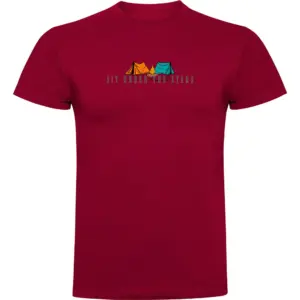 Kruskis Sit Under The Stars T-shirt Met Korte Mouwen Rood