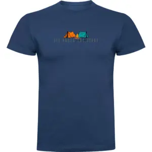 Kruskis Sit Under The Stars T-shirt Met Korte Mouwen Blauw