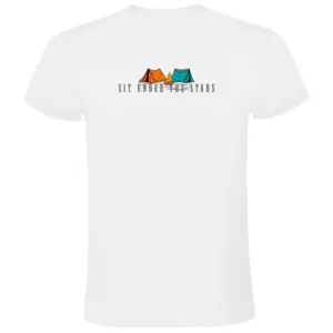 Kruskis Sit Under The Stars T-shirt Met Korte Mouwen Wit