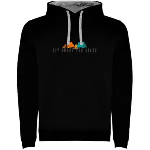 Kruskis Sit Under The Stars Two-colour Hoodie Zwart